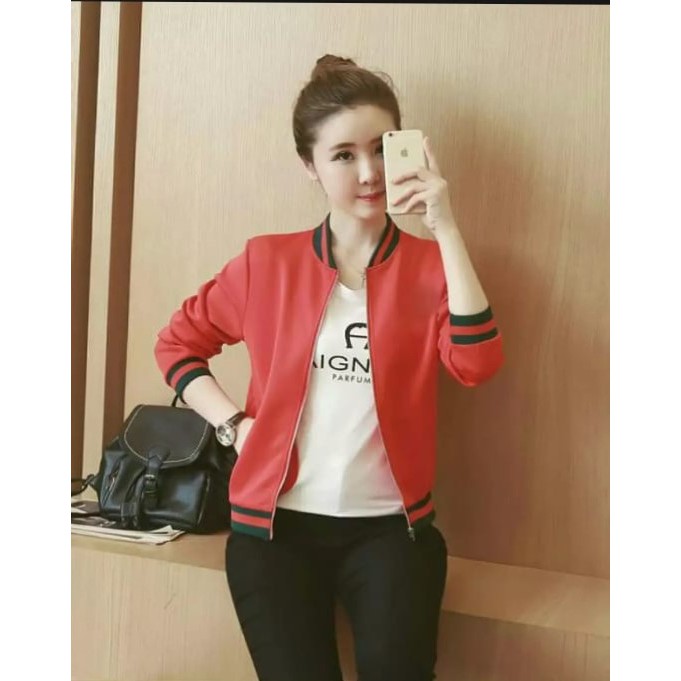 JAKET VARIASI /BLACK /WHITE / RED / TERMURAH