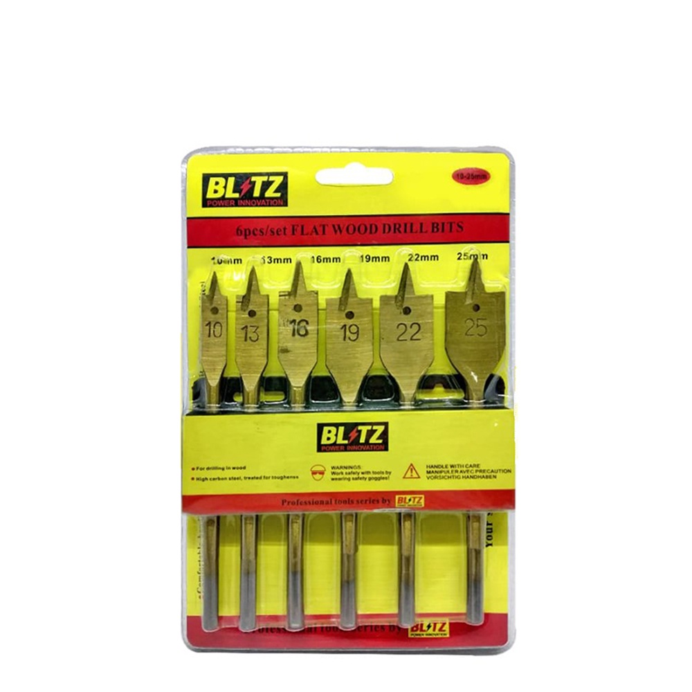 PAKET HOLE SAW SET 13 PCS HOLESAW + BLITZ MATA BOR KAYU KIPAS 6 PCS