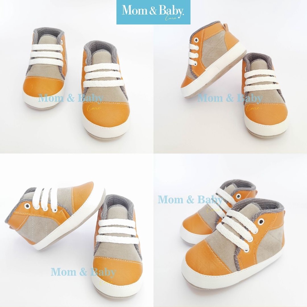 Sepatu Bayi Sneakers Prewalker 0 12 Bulan Sepatu Anak  Sepatu Bayi Merangkak CO-01