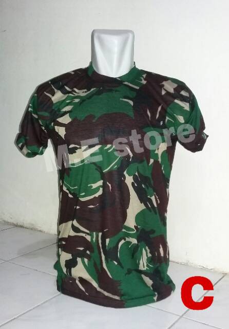 Kaos army/kaos loreng/kaos army pendek/kaos loreng pendek