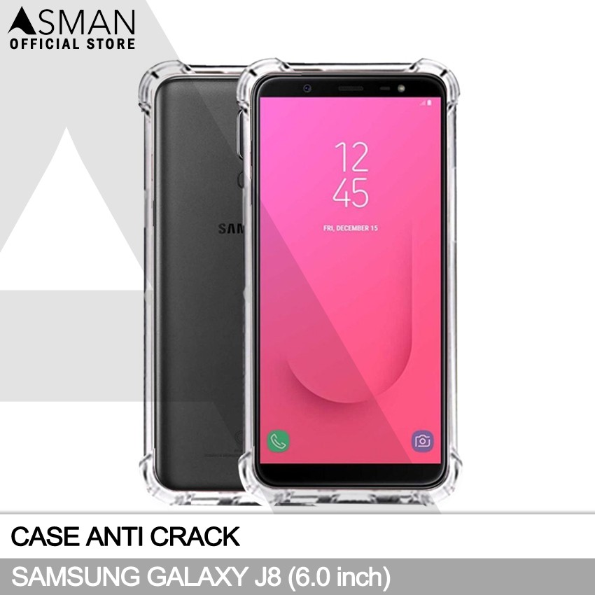 Anti Crack Samsung Galaxy J8 (6.0&quot;) | Soft Case Anti Bentur - Clear