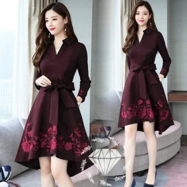 TOKE BAJU Kr dress dilraba grosir tanah abang