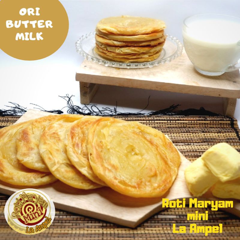

Roti Maryam La Ori Buttermilk La Ampel(Premium)/ Roti Canai