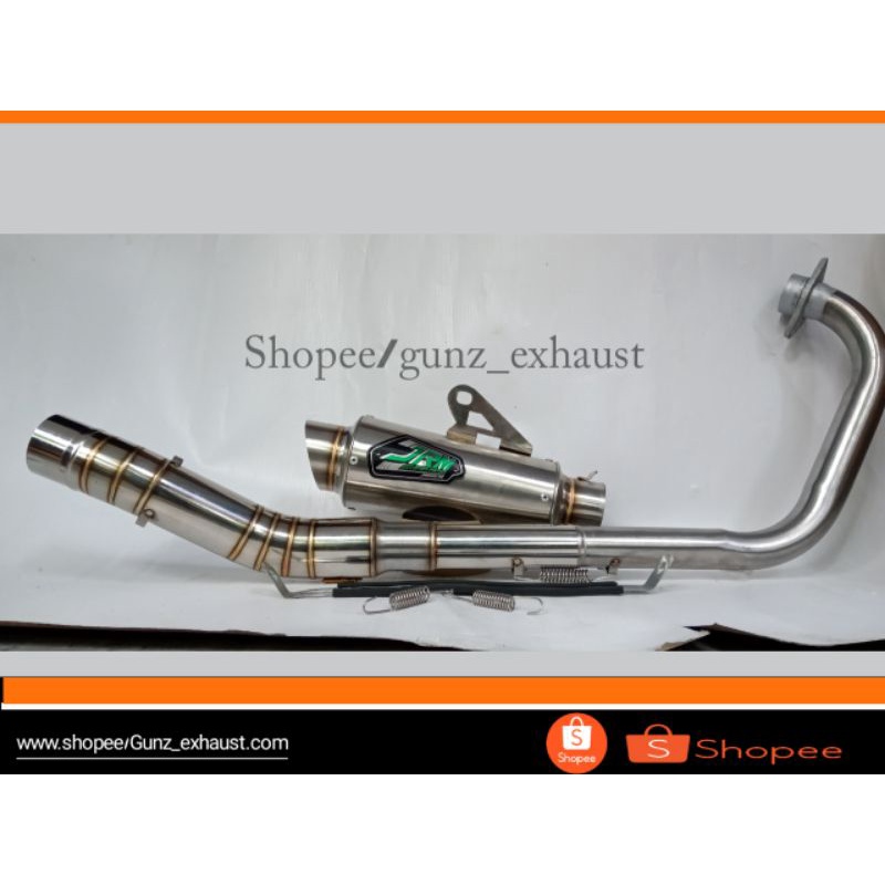 Knalpot racing JRM Jupiter MX Old New/knalpot sonic/knalpot mx135/knalpot vixion/knalpot cb/knalpot 