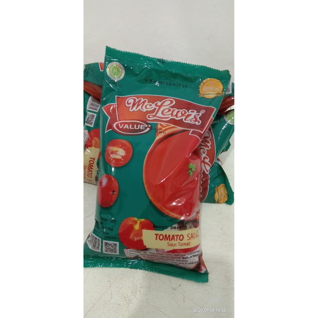 

Saos Tomat McLewis 1Kg