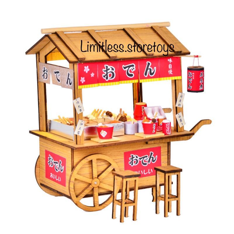 DIY MINIATURE ODEN CART BM-823 PUZZLE CRAF (DO IT YOUR SELF) edukasi anak pinter