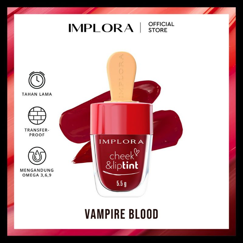 Implora Lip tint vampire blood