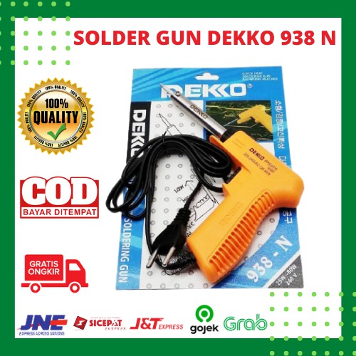 Solder Gun Dekko 938 N Solder Tembak Dekko 938-N
