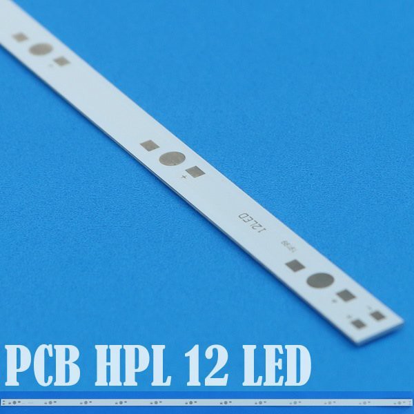 LONG PCB 60CM X 14MM ALUMINIUM PLATE 12 LED IN SERIES