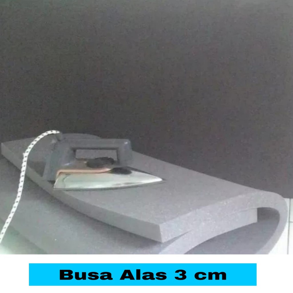 TERMURAH BUSA ALAS SETRIKA 3CM