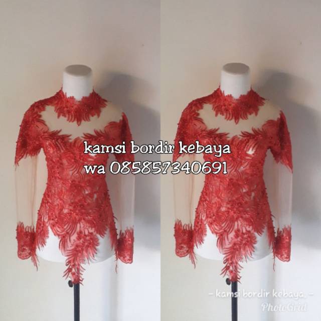 Kebaya brokat