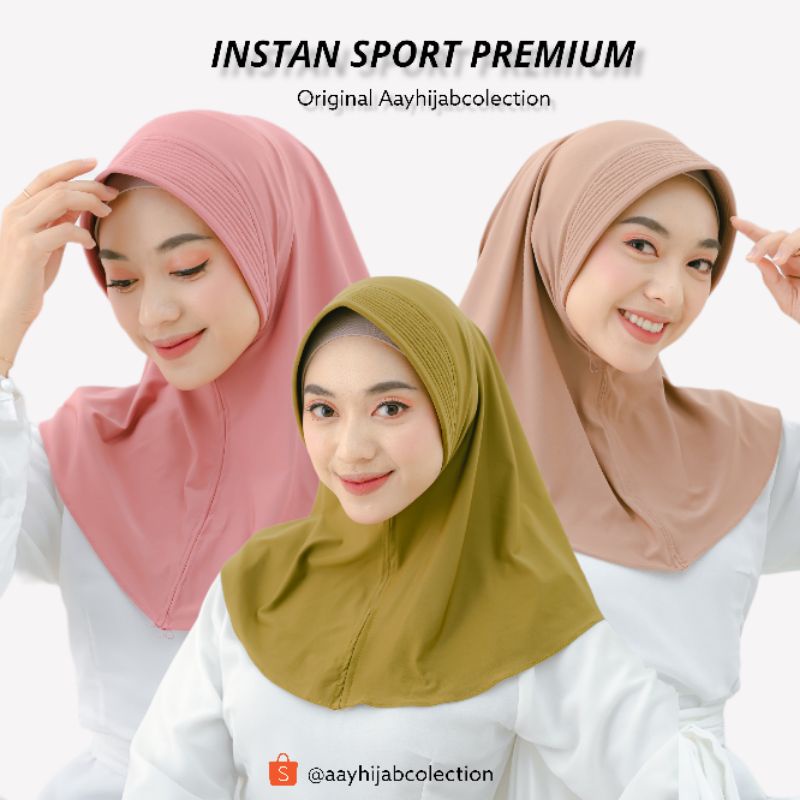 Jual Part 1 Hijab Sport Jersey Premium Indonesia|Shopee Indonesia