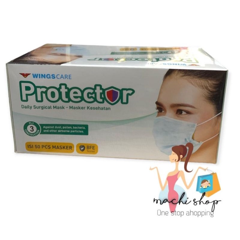 masker medis wings protector isi 50pc