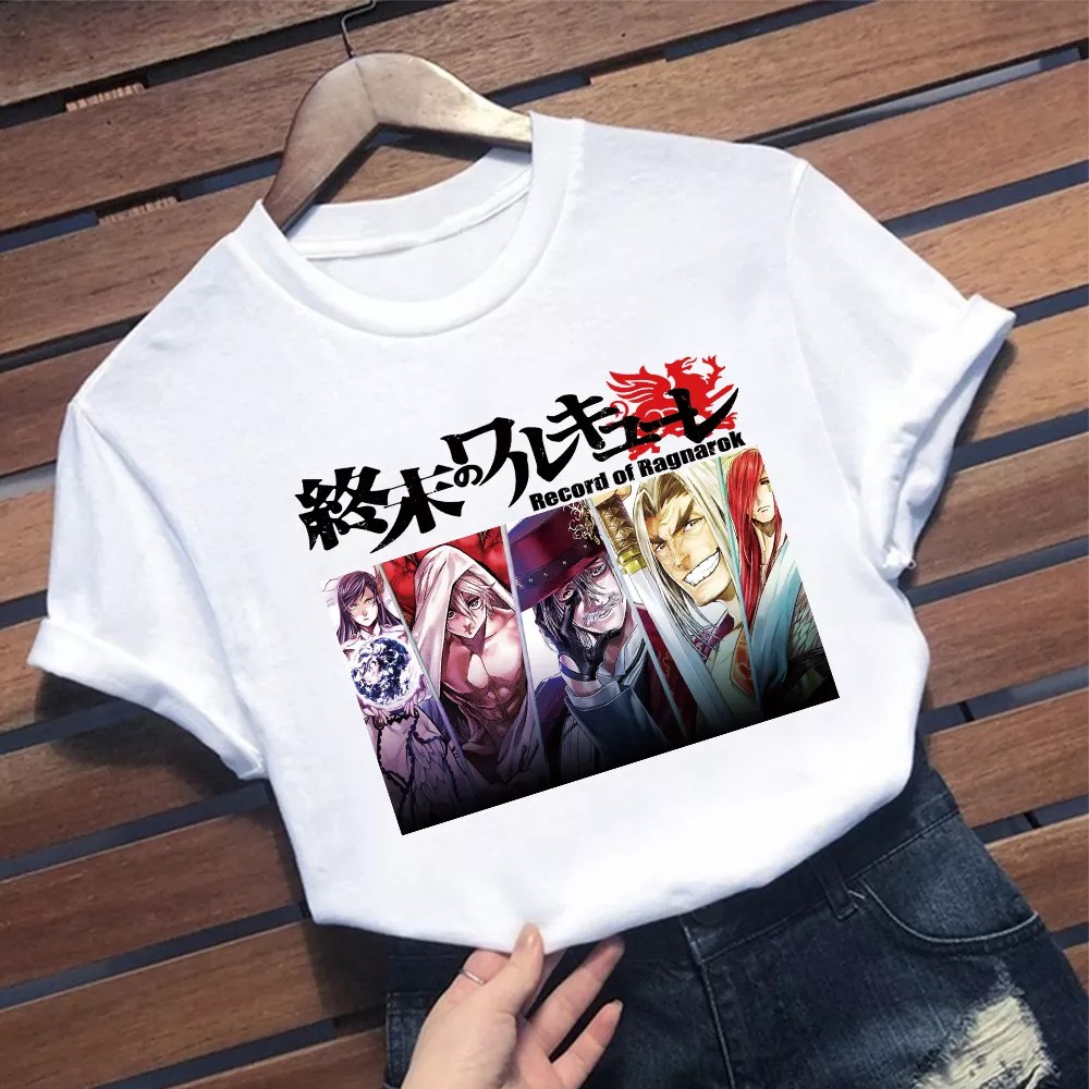 Kaos Anime Shuumatsu No Valkyrie Baju Record Of Ragnarok Manga Adam Buddha Jepang Wibu All Size