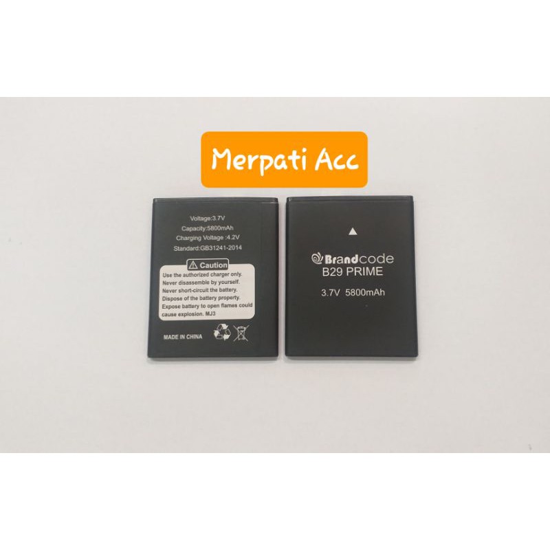 Batre / Batrai / Battery / Baterai BRANDCODE B29 PRIME