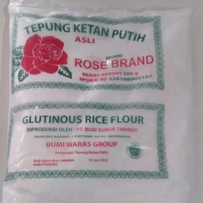 

Promo Awal tahun tepung ketan rose brand 500gr Promo Awal tahun