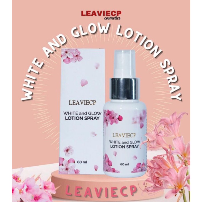 LOTION SPRAY WHITE AND GLOW LEAVIECP