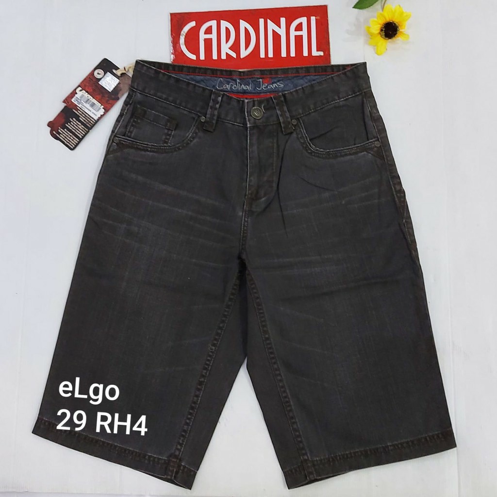 BB 29-RH CARDINAL JEANS CASUAL Celana ( REGULER FIT ) Pria Celana Pendek Original