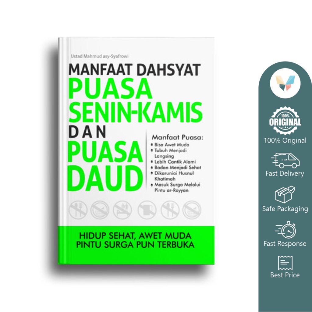 Buku Manfaat Dahsyat Puasa Senin Kamis dan Puasa Daud