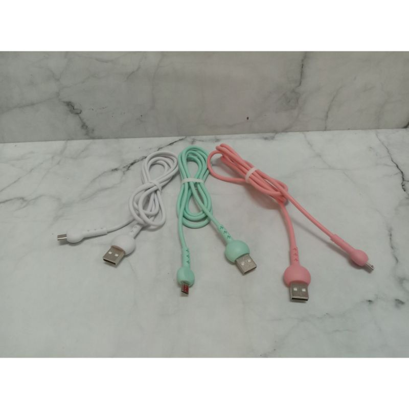 kabel data/kabel USB micro kulit 1m