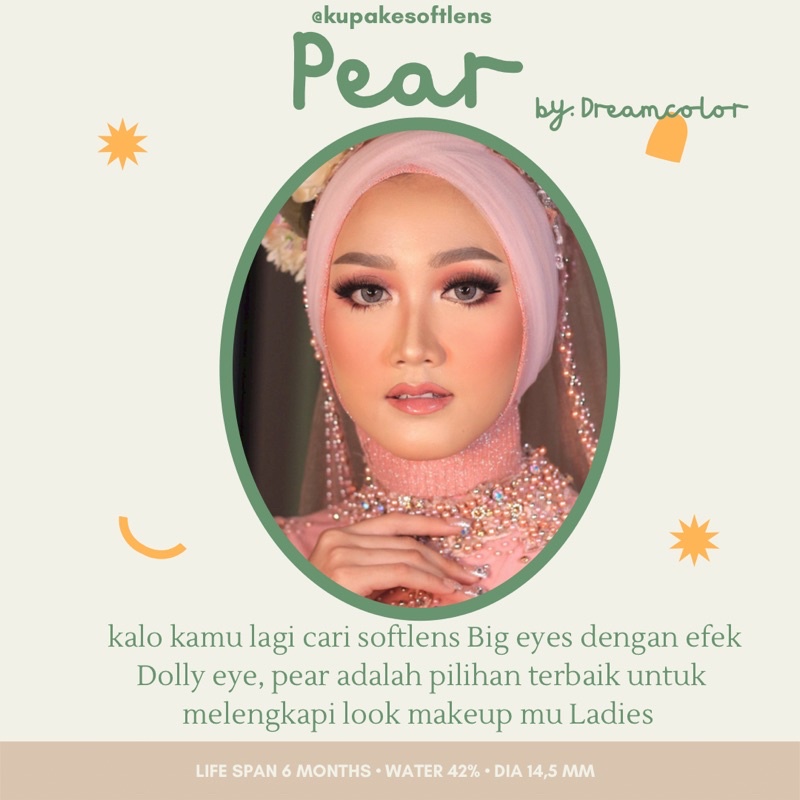 KUPAKESOFTLENS Pears Glamour Softlens By Dreamcolor