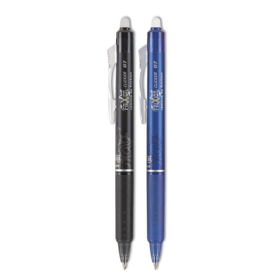 

BALLPOINT HITAM PILOT FRIXION 0.5 0.7 ERASABLE HAPUS CETEK HITAM BIRU PENA PEN PULPEN BALLPEN GROSIR
