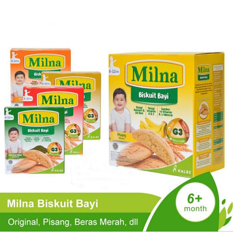 Milna Biskuit Bayi 6 Plus