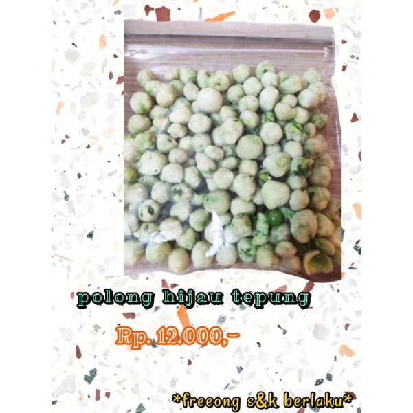 

Kacang polong hijau tepung