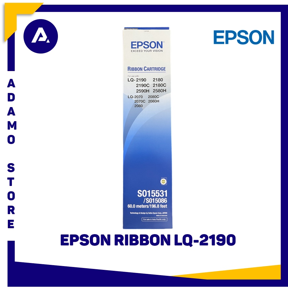 Epson Ribbon Cartridge Pita Tinta LQ2190 LQ-2190 Original