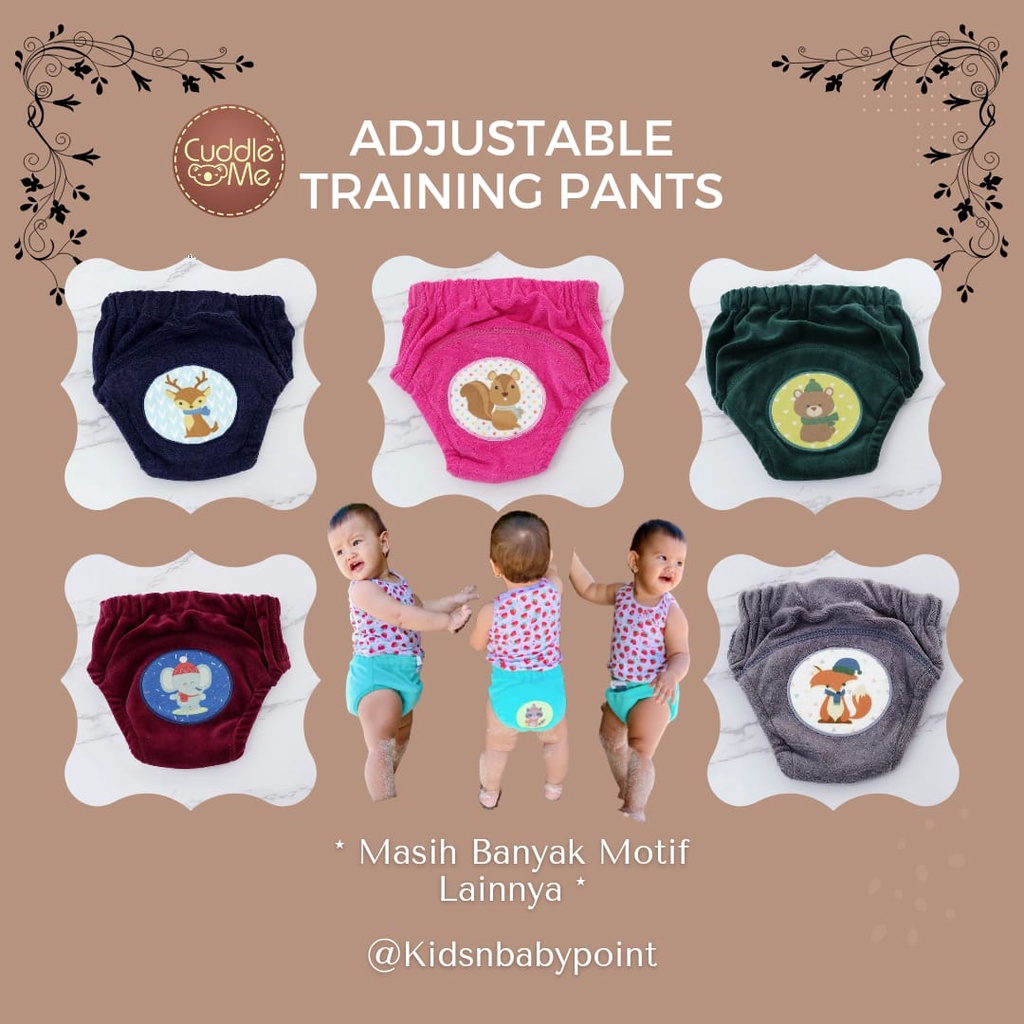 KNB ATP adjustable training pant cuddleme / perlengkapan bayi / celana toilet training pad / pants /  anak bayi  baby cuddle me / potty training pipis anak