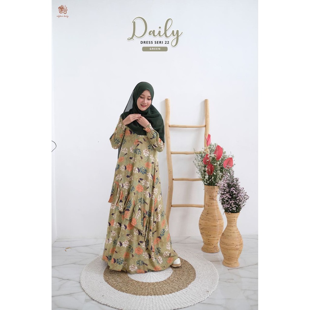 Gamis Adzkia Daily Original