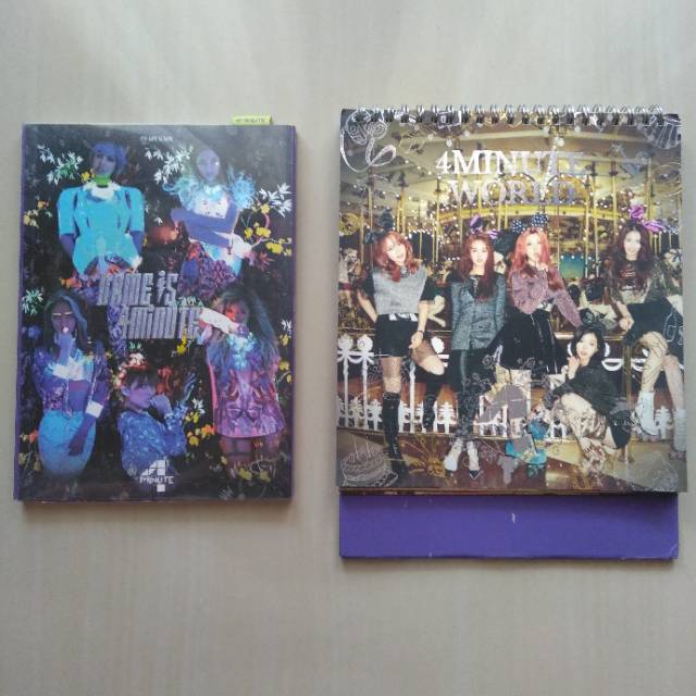 4Minute Mini Album 'Name is 4Minute' + '4Minute World'