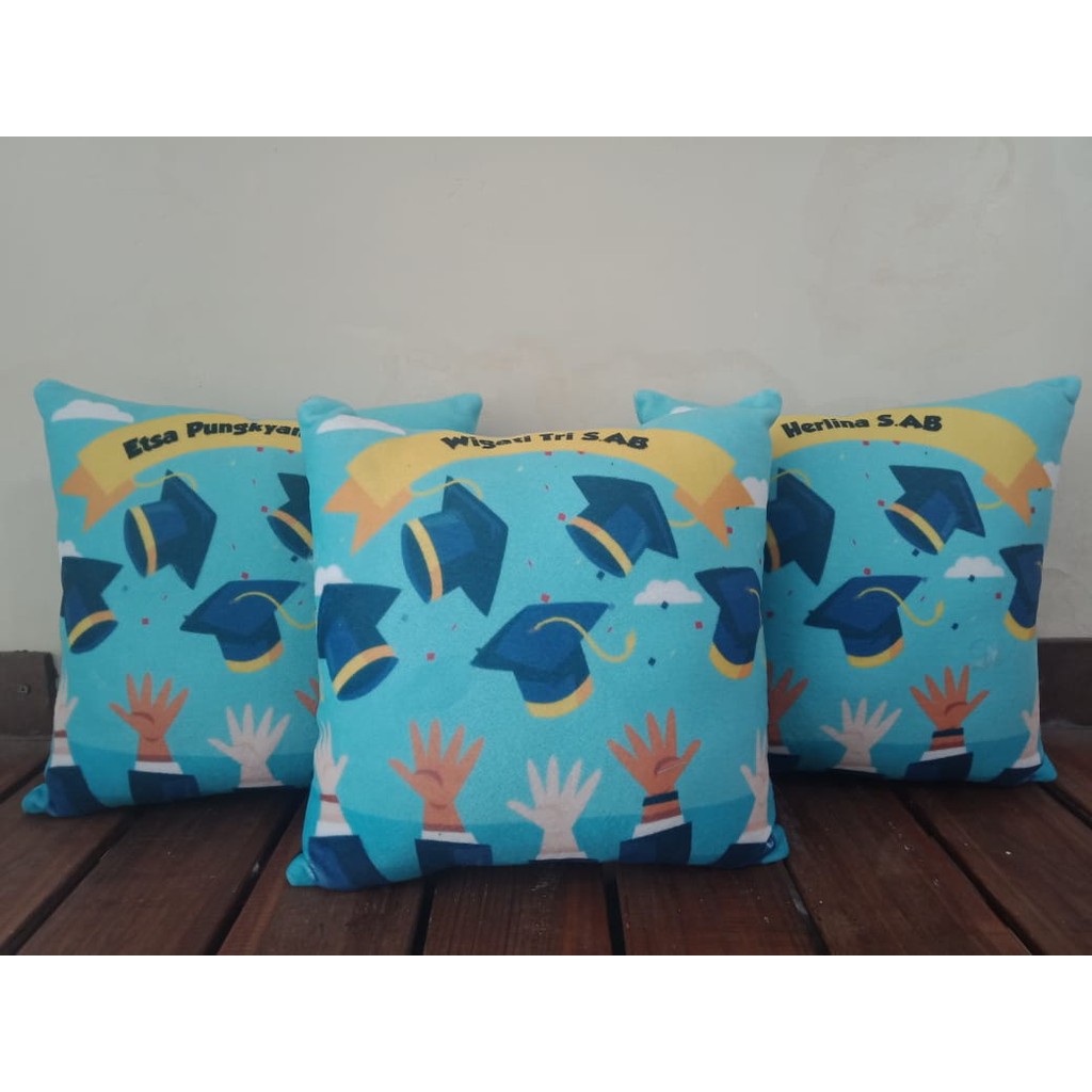 BANTAL SOUVENIR UKURAN 30X30 UNTUK KADO SOUVENIR GIFT