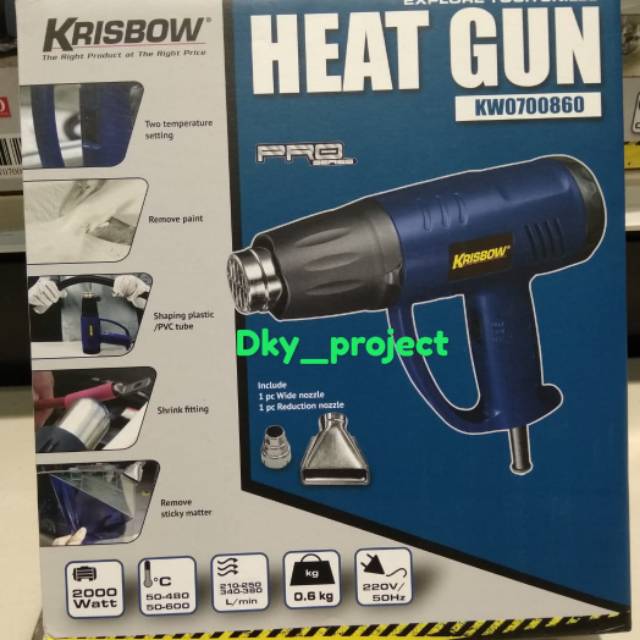 Jual HEAT GUN KRISBOW 2000W Shopee Indonesia