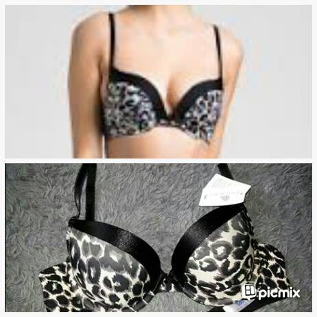 Bra FMN Anabella Animal Print Black