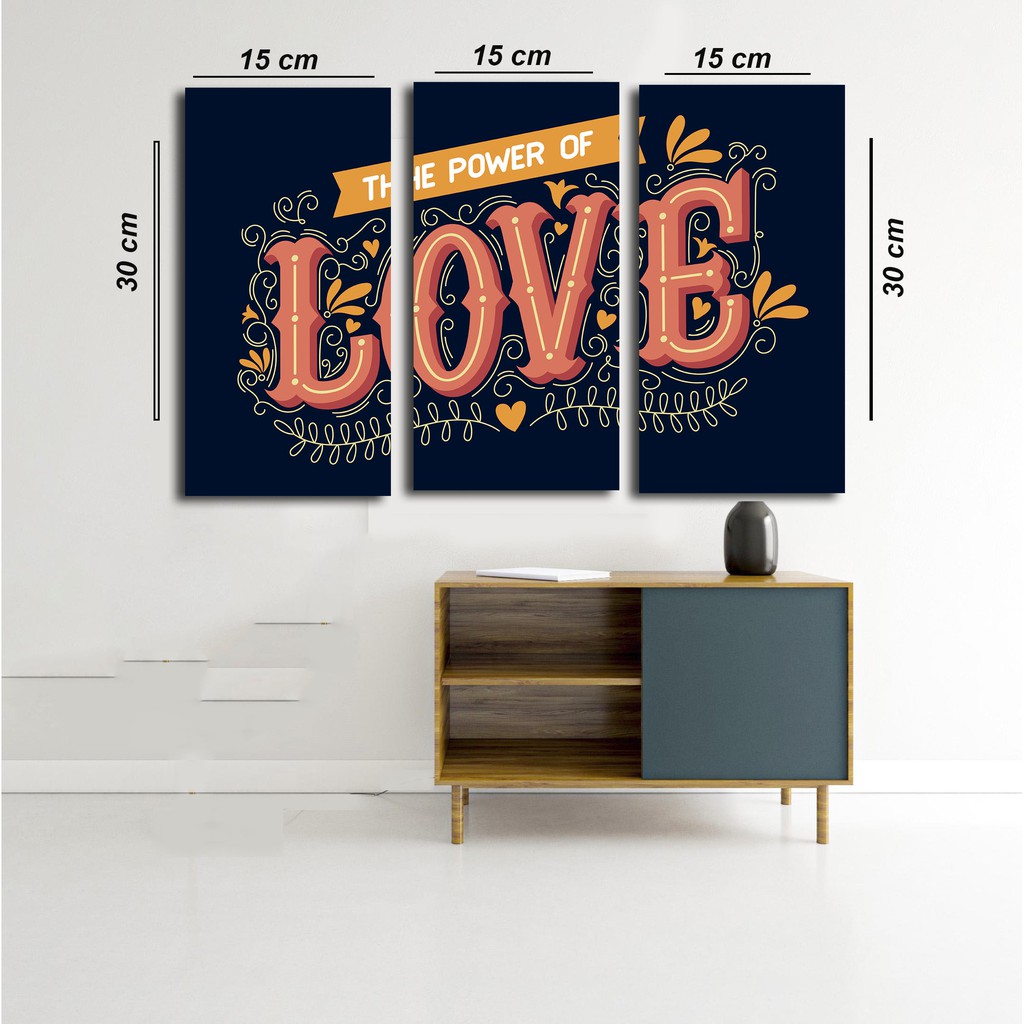 HIASAN DINDING SET LOVE WALL DECOR SET PAJANGAN DINDING SET DEKORASI DINDING SET LOVE KAMAR RUANGAN