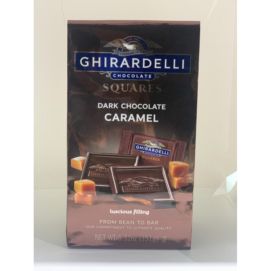 

Ghirardelli Dark Chocolate Caramel Bag 151g
