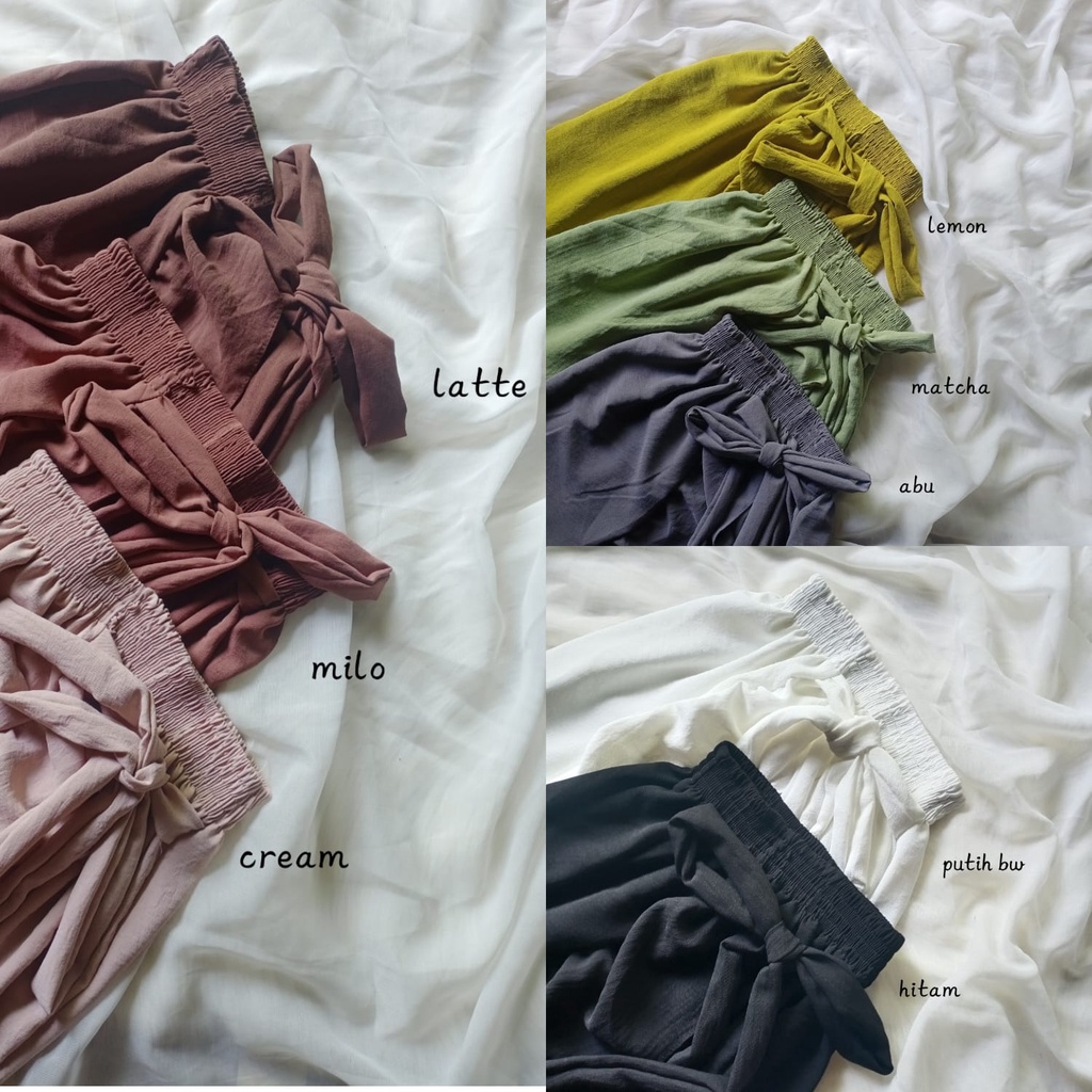 LESLEY SKIRT ROK WANITA ROK LILIT SKIRT SELEBGRAM/ ROK REMPEL CRINKLE