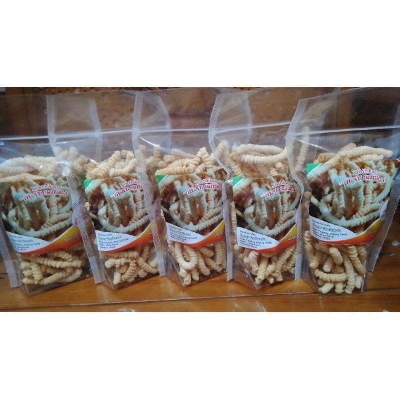 

kletikan ulat sutra / cemilan / snack
