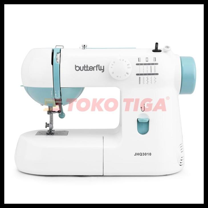 [READY STOCK] MESIN JAHIT BUTTERFLY JHQ-3010 / JHQ3010 (MULTIFUNGSI &amp; PORTABLE)
