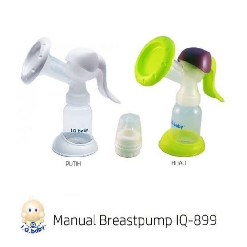 IQ BABY MANUAL BREAST PUMP IQ899 ERGONOMIC HANDLE POMPA ASI MANUAL IQ BABY