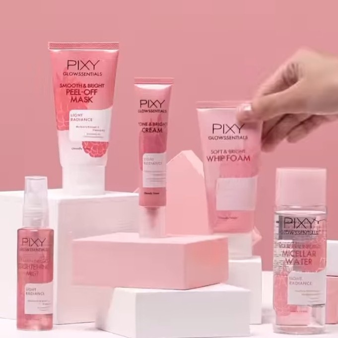 PROMO PIXY GLOWSSENTIALS LIGHT RADIANCE MULBERRY PINK/PIXY