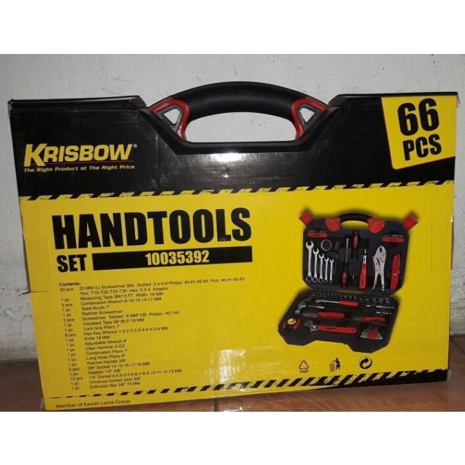 Hand Tools Set Krisbow Alat Mekanik