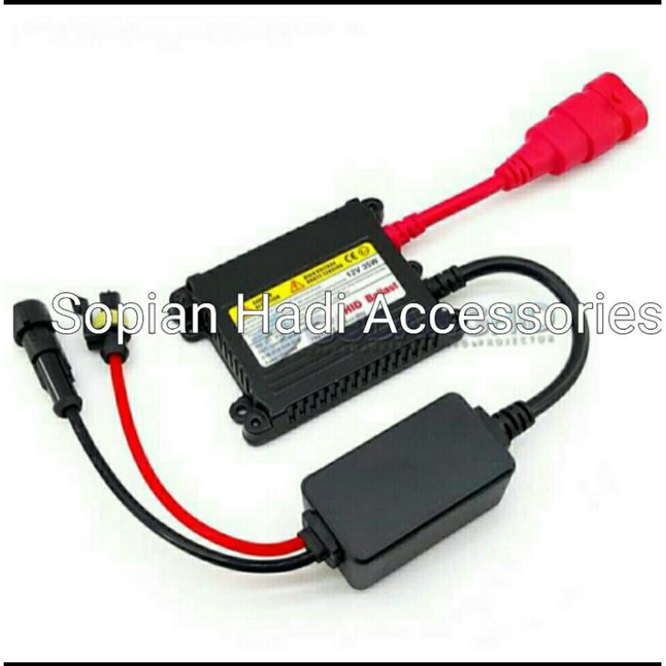 Ballast Hid 35 Watt Dc Slim Cocok Ke bohlam H4 H1 H3 H7 H11 HB3 HB4