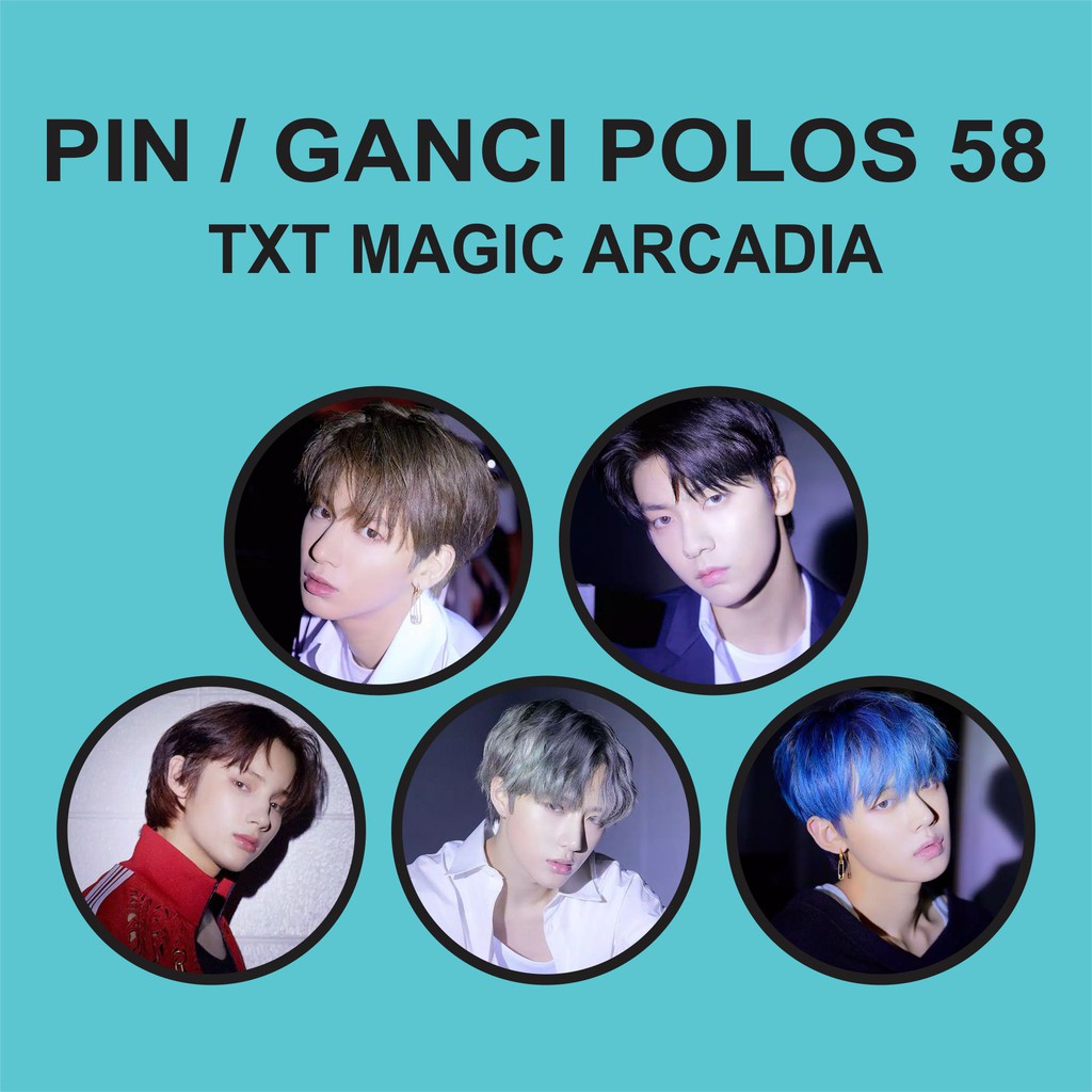 PIN / GANTUNGAN KUNCI POLOS 58 MM - TXT MAGIC ARCADIA