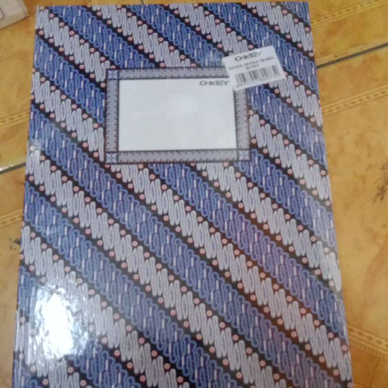 

buku folio hard kafer merek okey 100 isi 5pcs