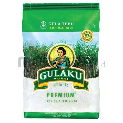 

Gulaku Murni 1kg Premium 100% Gula Tebu Manis Alami Bersih Gula Pilihan