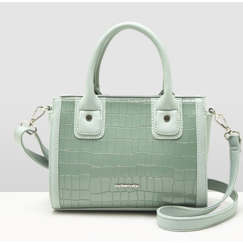 TAS HEOL TOTE MINT GREEN BY SOPHIE PARIS