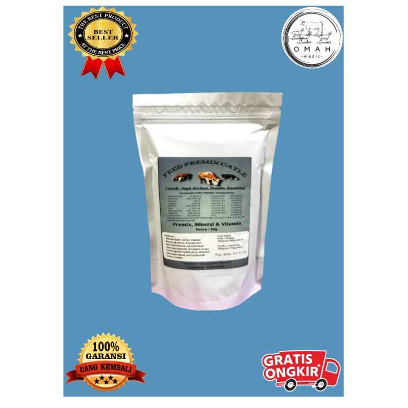 FEED PREMIX CATLE // Vitamin Ternak // Obat Ternak / Mineral Ternak