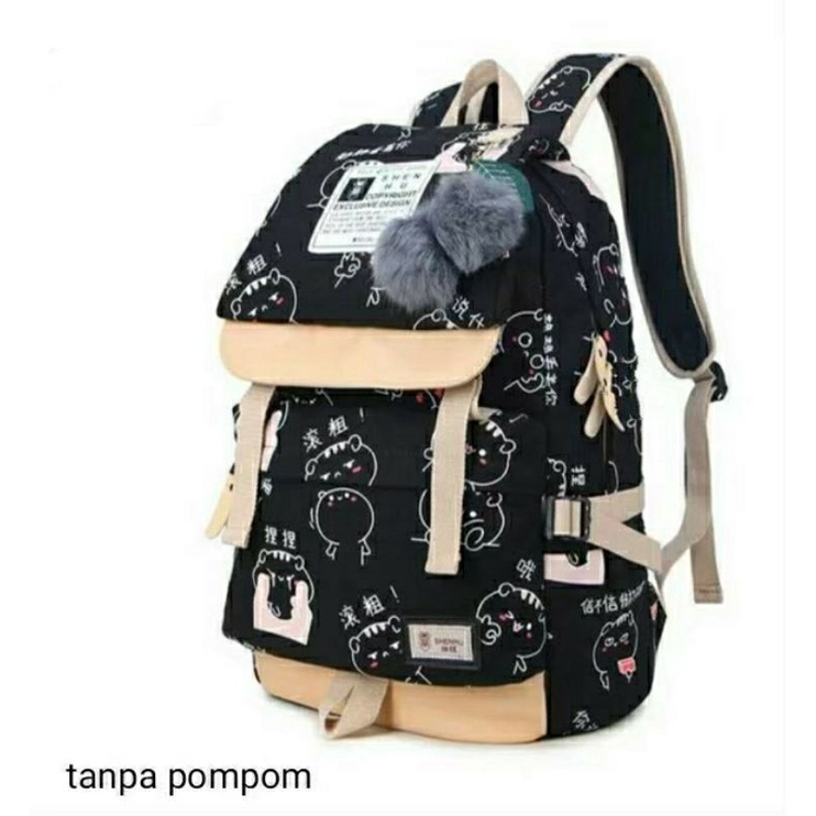 TAS RANSEL MOTIP JEPANG ANAK SEKOLAH/RANSEL TAS SEKOLAH SD